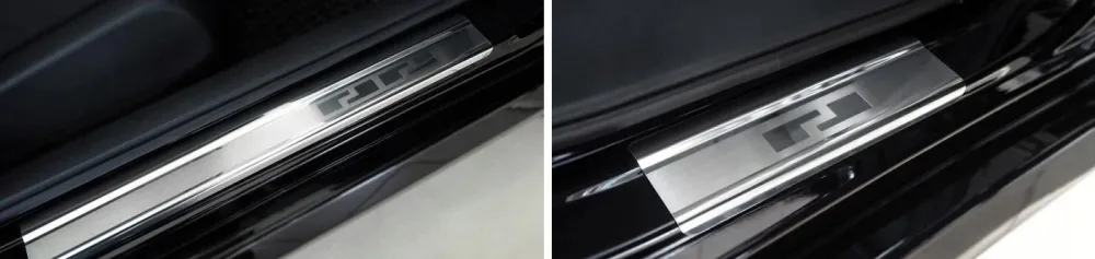 Dørbeskytter Mercedes B-Klasse (W246) / B-Klasse Electric Drive (2012-2018) – Rustfritt stål | Alufrost