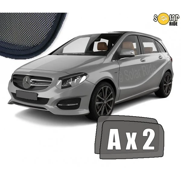 Solskjerm Mercedes B-Klasse (W246) (2011-2018) (2 stk)