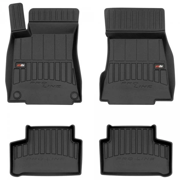 Gulvmatter Mercedes CLA / B-Classe (W247) / GLA (H247) (2019-) – 3D Premium med sidekant | Frogum