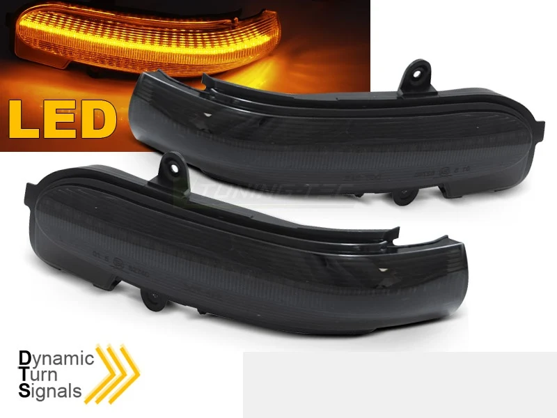 Blinklys Mercedes C-Klasse CL203 00-04 Sportcoupe - Sekvensiell LED Smoke