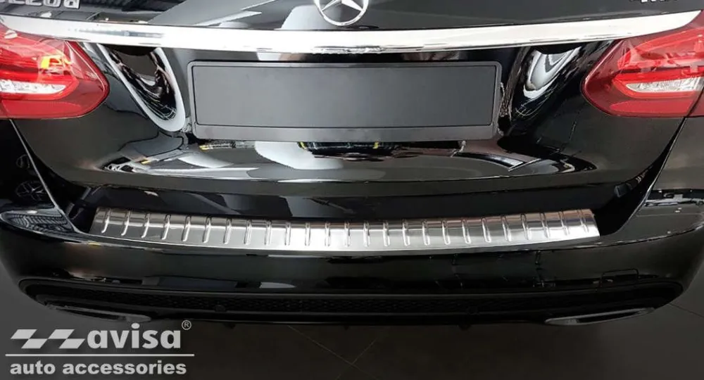 Bakfangerbeskytter Mercedes C-Klasse S205 T-model (2014-2021) – rustfritt stål | Avisa