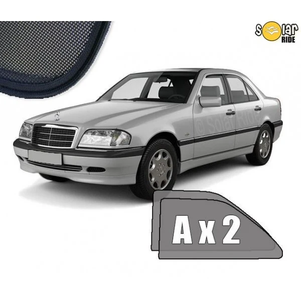 Solskjerm Mercedes C-Klasse (W202) Sedan (1993-2001) (2 stk)