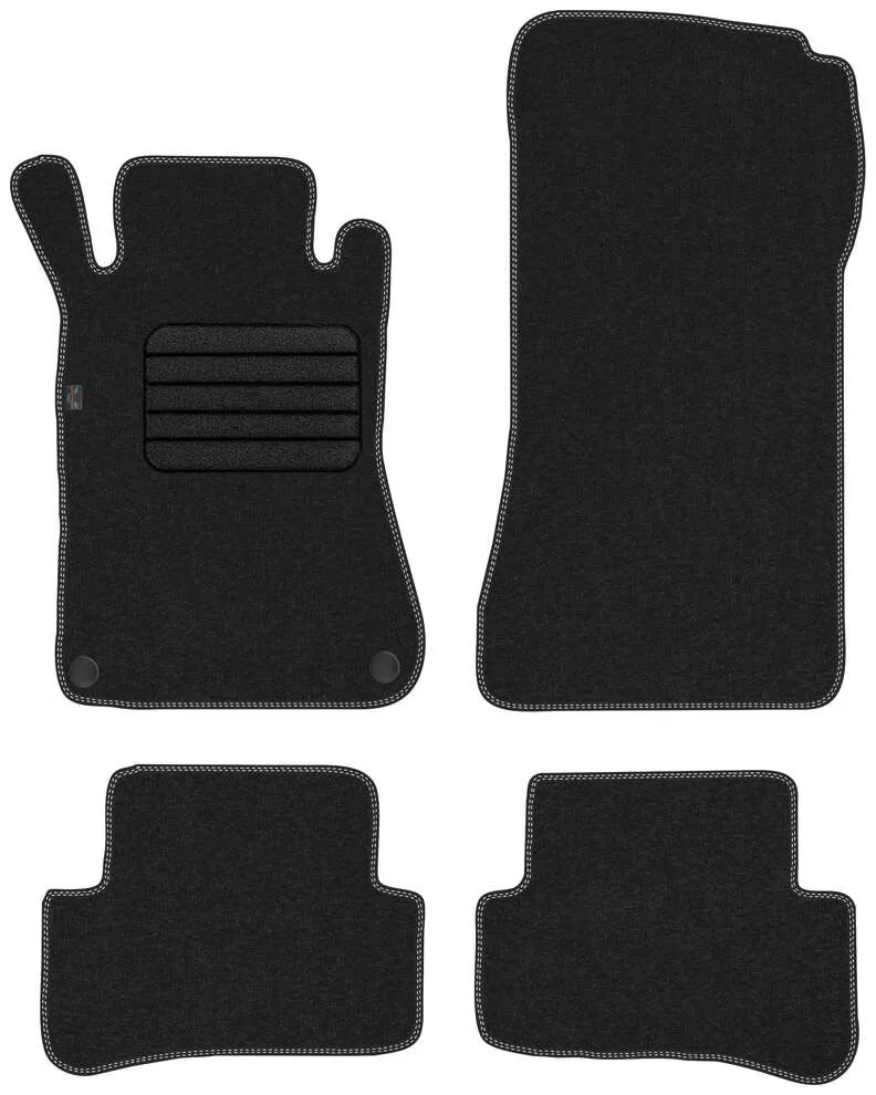 Stoffmatter Mercedes C (W203/S203) (2000-2007) – Premium Stoff - Textil