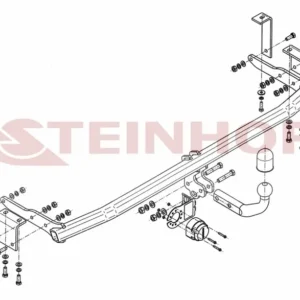 Tilhengerfeste Mercedes Citan (W 415) (Compact /Long /Extra Long) (2013-) – fastmontert | Steinhof