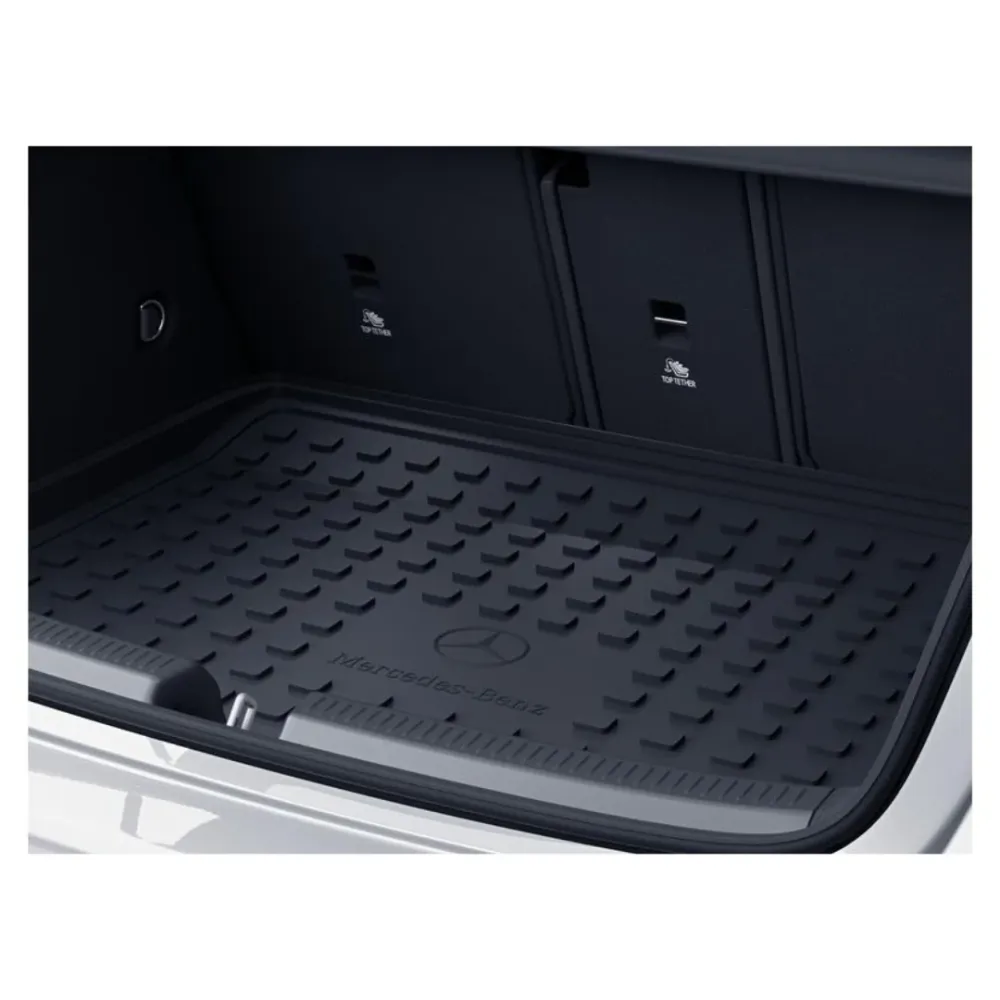 Bagasjeromsmatte Mercedes CLA (C118/X118) / Genuine® Boot Liner (2019-) – luktfri polypropylene | Mercedes OEM