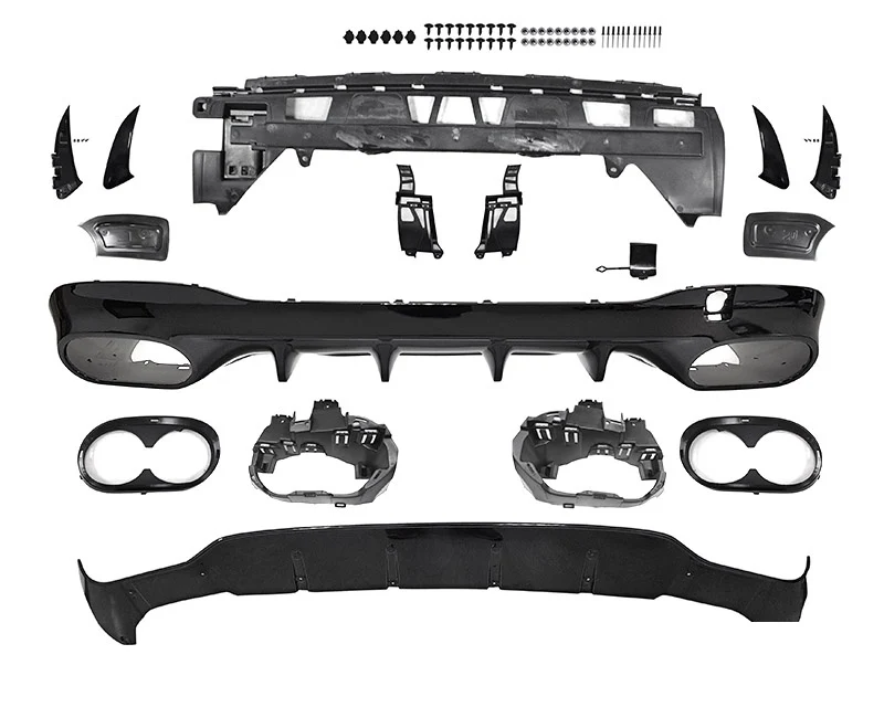 Bakfanger Sport Mercedes CLA W118 (2019–2023) Svart - ZTME35