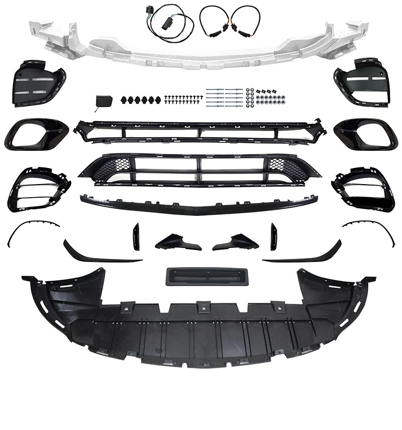 Frontfanger Mercedes CLA W118 (2019–2023) Sport Svart PDC - ZPME41