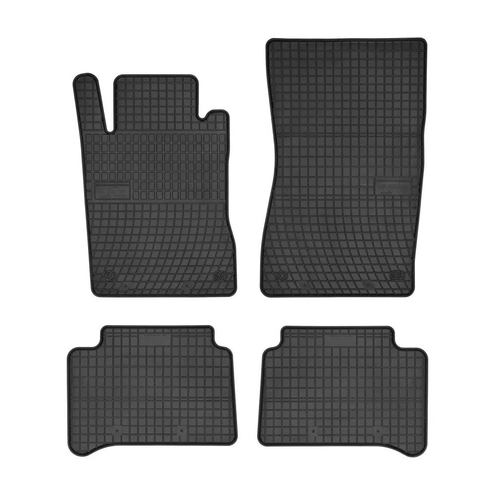 Gulvmatter Mercedes CLS (C219) / E (W211 / S211) (2004-2010) – med sidekant på 1 cm | Frogum