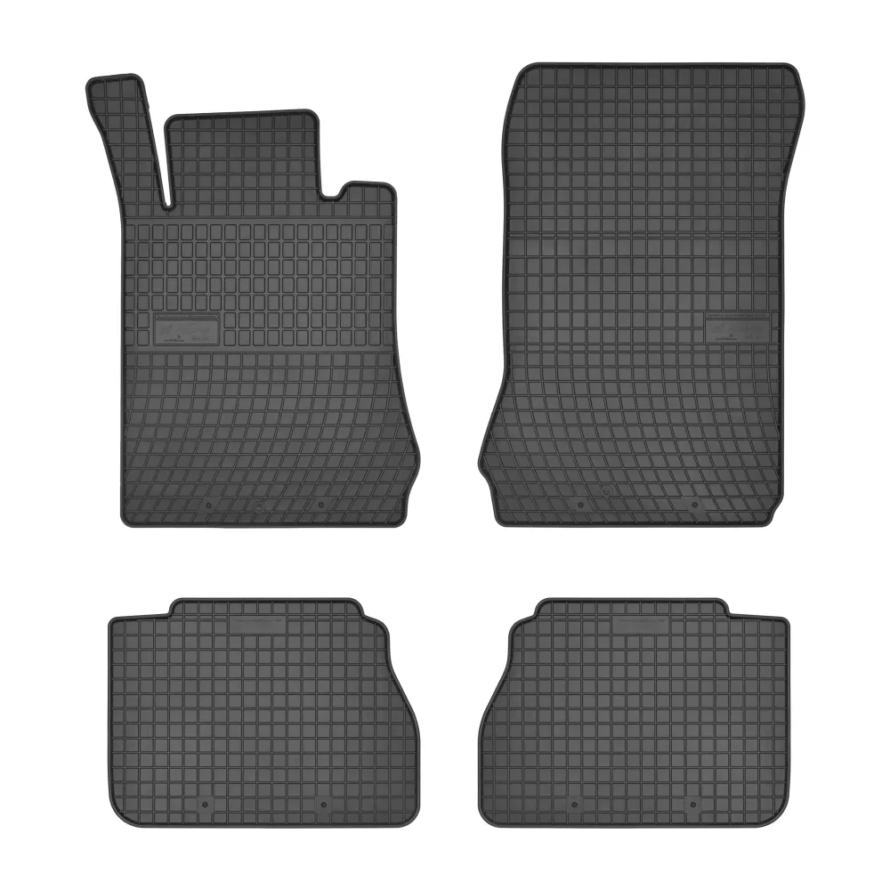 Gulvmatter Mercedes E-Klasse (W210) (1995-2003) – med sidekant på 1 cm | Frogum