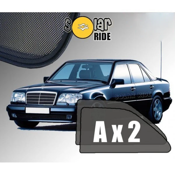 Solskjerm Mercedes E-Klasse (W124) Sedan (1993-1997) (2 stk)