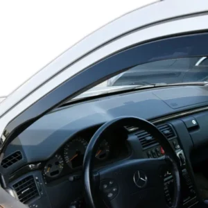 Vindavviser Mercedes E-Klasse W210 Sedan / sett 4 stk. (1995-2003) – PMMA Plexiglass | Heko
