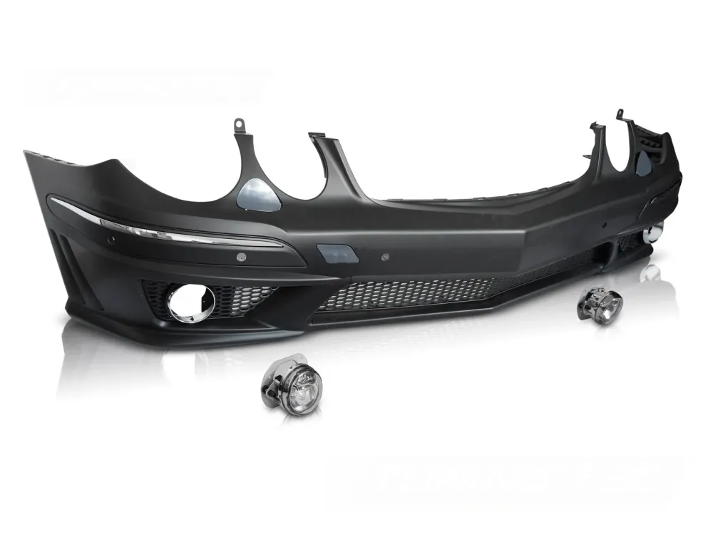 Frontfanger Mercedes E-Klasse W211 02-09 - Sport Style med PDC