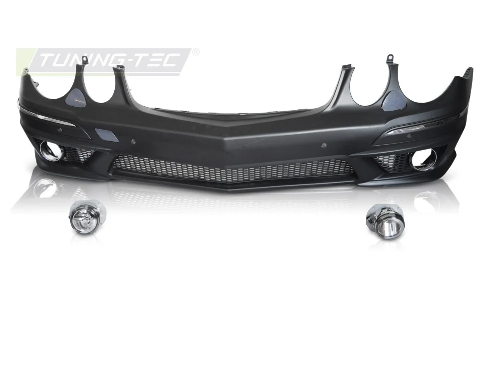 Frontfanger Mercedes E-Klasse W211 02-09 - Sport Style med PDC