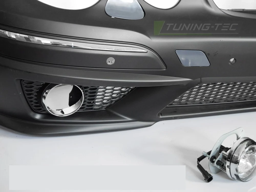 Frontfanger Mercedes E-Klasse W211 02-09 - Sport Style med PDC