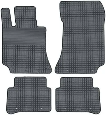 Gulvmatter Mercedes E (W212/S212) (2009-2016) – Luktfrie gummi | DomLine
