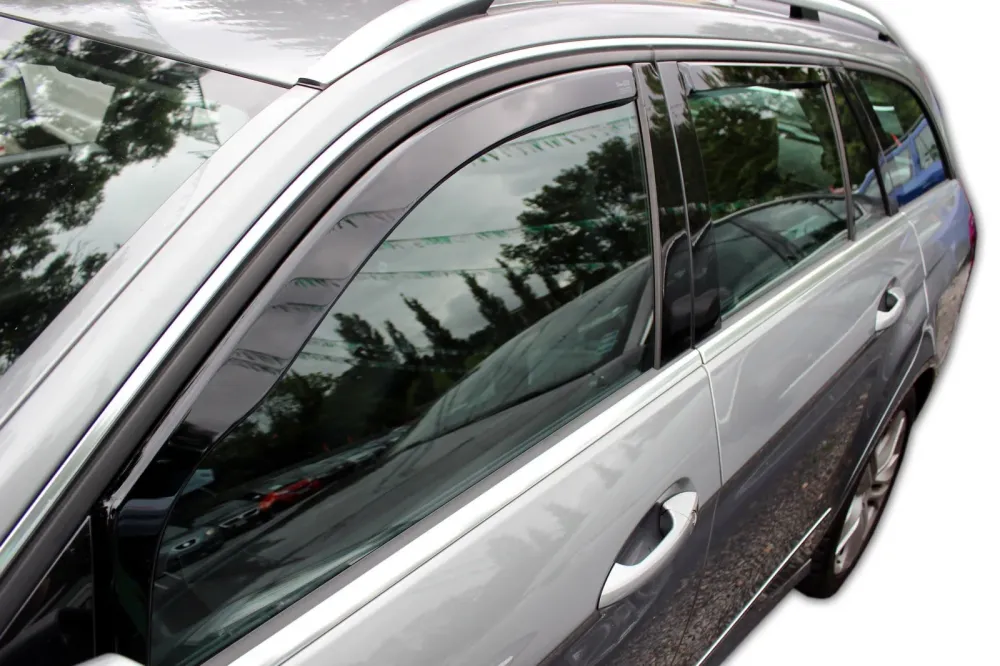 Vindavviser Mercedes E-Klasse W212 Stasjonsvogn / sett 4 stk. (2009-2016) – PMMA Plexi | Heko