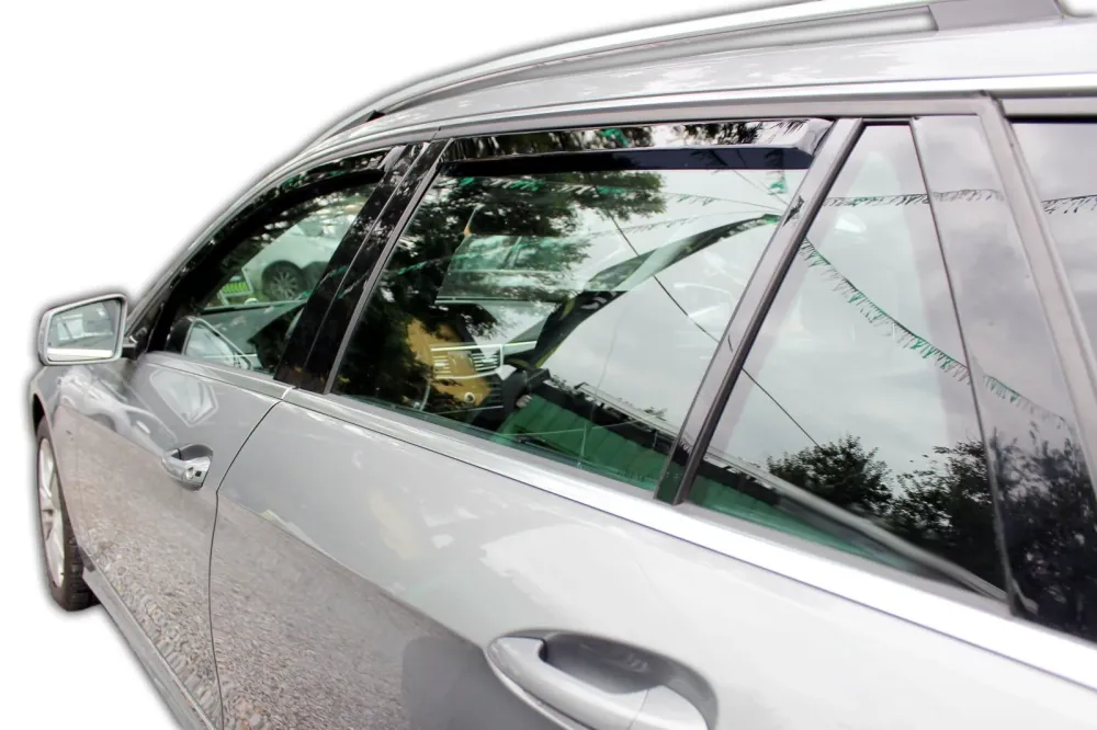 Vindavviser Mercedes E-Klasse W212 Stasjonsvogn / sett 4 stk. (2009-2016) – PMMA Plexi | Heko