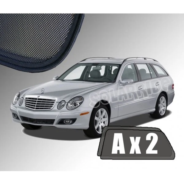 Solskjerm Mercedes E (S211) Stasjonsvogn (2002-2009) (2 stk)