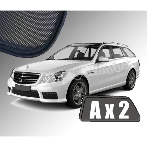 Solskjerm Mercedes E (S212) Stasjonsvogn (2009-2016) (foran)