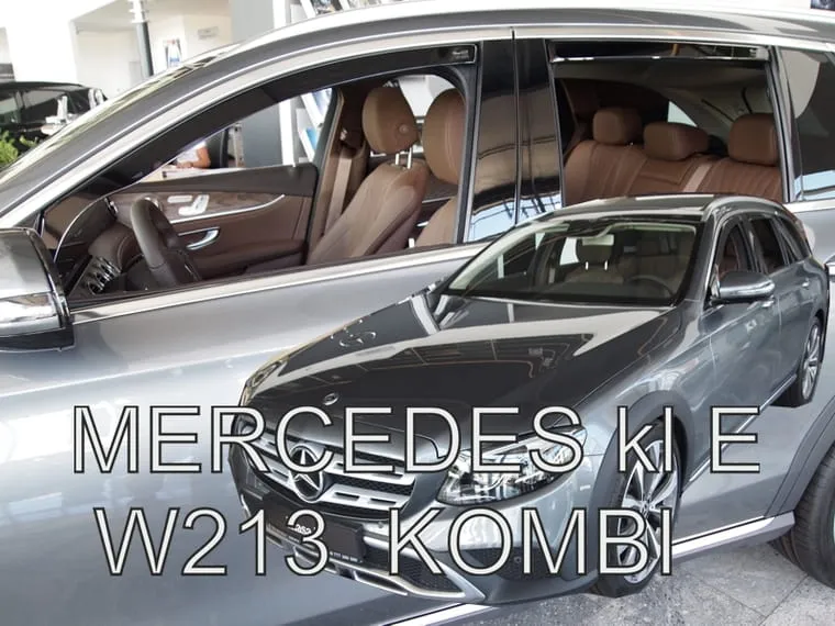 Vindavviser Mercedes E (S213) Stasjonsvogn / sett 4 stk. (2016-2023) – PMMA Plexi | Heko