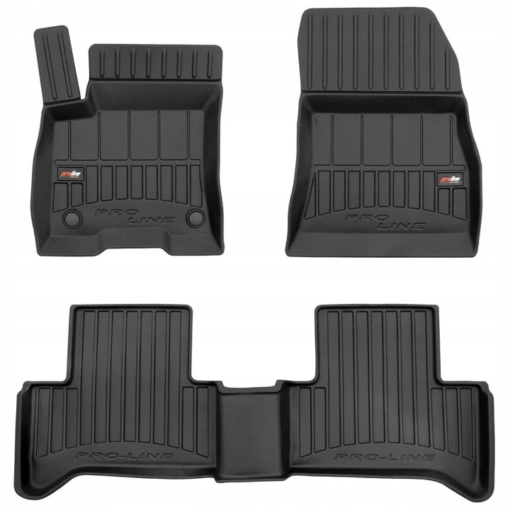 Gulvmatter Mercedes EQA (2021-) – 3D Premium med sidekant | Frogum