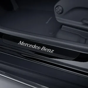 Dørbeskytter Mercedes EQC / Ben GLC (C253 X253) LED lighting Black Edition – rustfritt stål/aluminium | Mercedes OEM