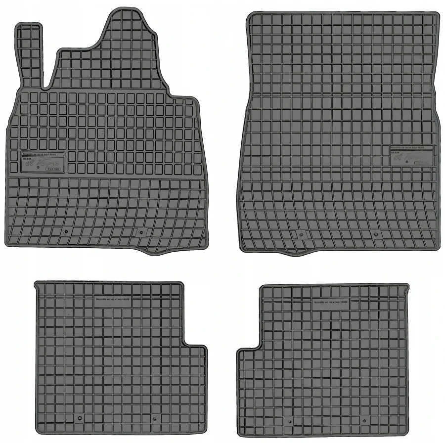 Gulvmatter Mercedes G-klasse (W463) (2012-2018) – med sidekant på 1 cm | Frogum