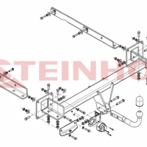 Tilhengerfeste Mercedes GL (X166) (2012-2015) – fastmontert | Steinhof