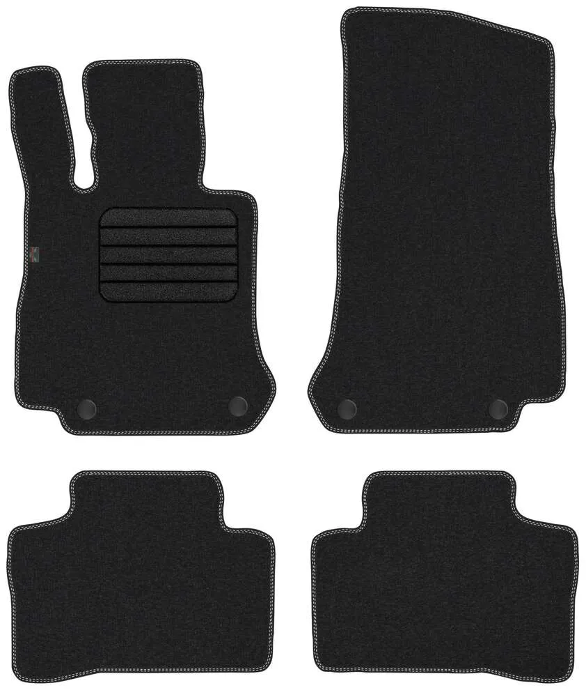 Stoffmatter Mercedes GLC (X253) (2015-2022) – Premium Stoff - Textil