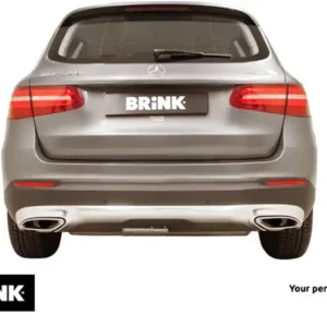 Tilhengerfeste Mercedes GLC (X253) (2015-2022) – Avtagbart med 13-pin elsett | Brink