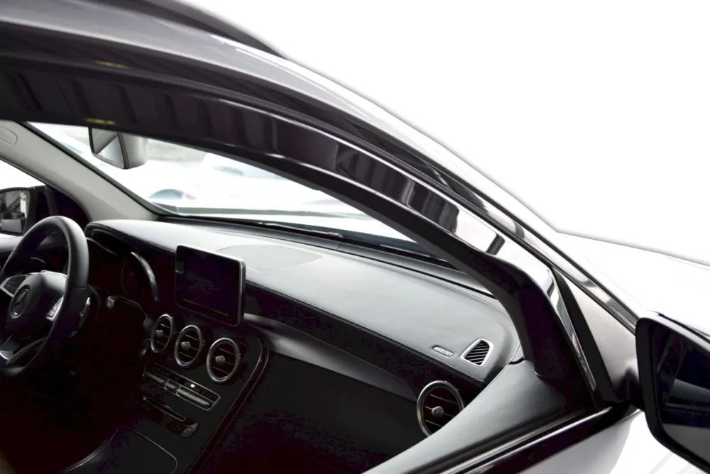 Vindavviser Mercedes GLC (X253) / sett 4 stk. (2015-2022) – PMMA Plexi | Heko