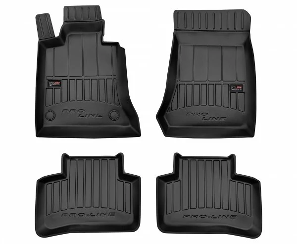 Gulvmatter Mercedes GLK (X204) (2008-2015) – 3D Premium med sidekant | Frogum