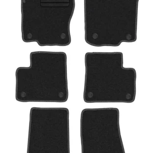Stoffmatter Mercedes GLS (X166) 7-seter (2015-2019) – 6 stk Premium Tekstil
