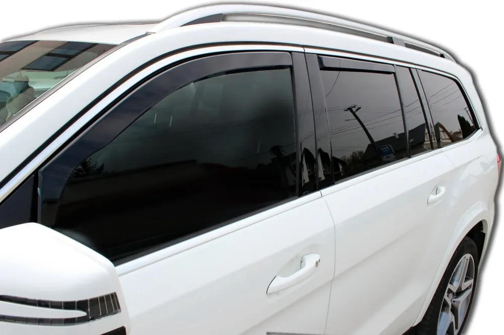 Vindavviser Mercedes GLS (X166) (2015-2019) – 4 stk PMMA Plexi | Heko