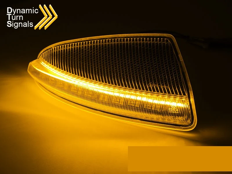 Blinklys Mercedes M-Klasse W164 05-11 - Sekvensiell LED i Speil