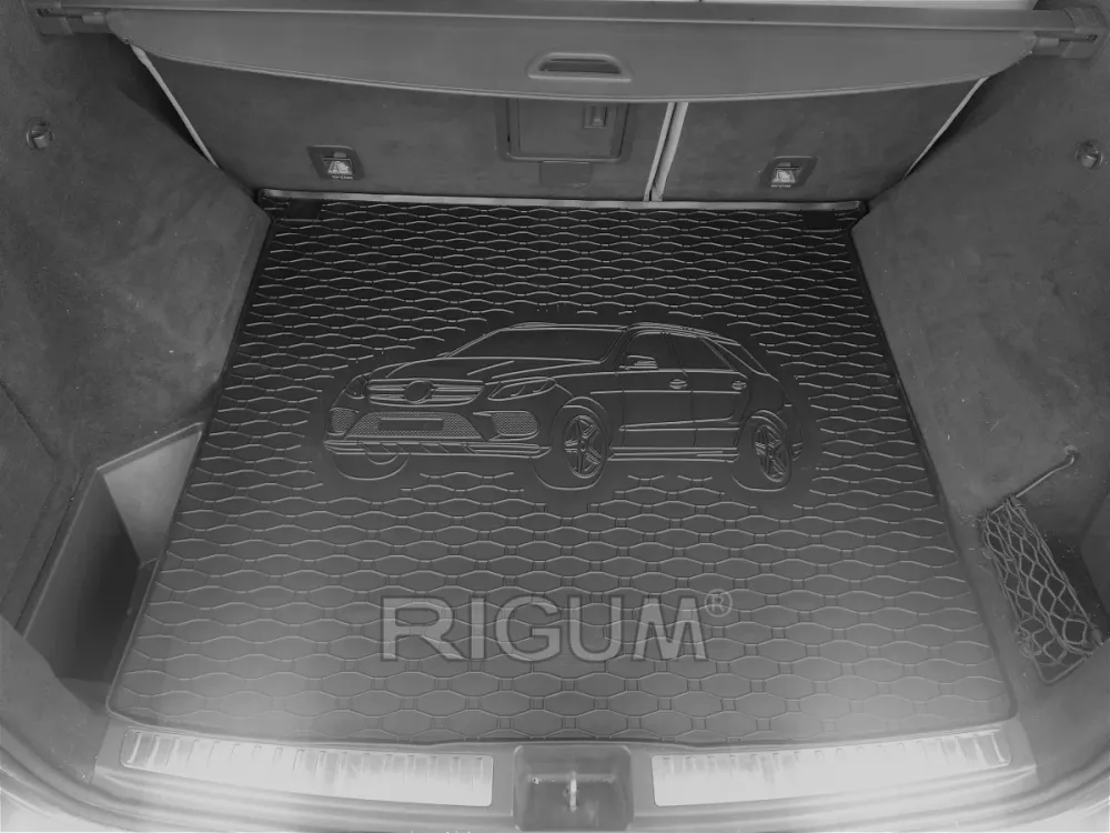 Bagasjeromsmatte Mercedes GLE (W166) / ML (W166) (2015-2019) – Luktfrie Gummi | Rigum
