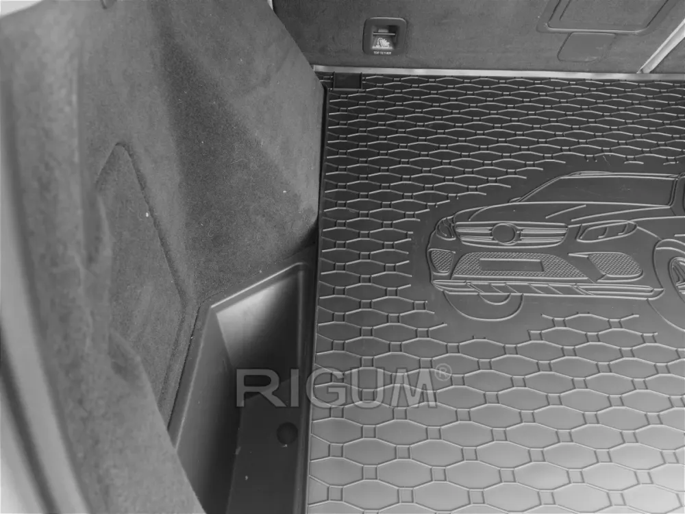 Bagasjeromsmatte Mercedes GLE (W166) / ML (W166) (2015-2019) – Luktfrie Gummi | Rigum