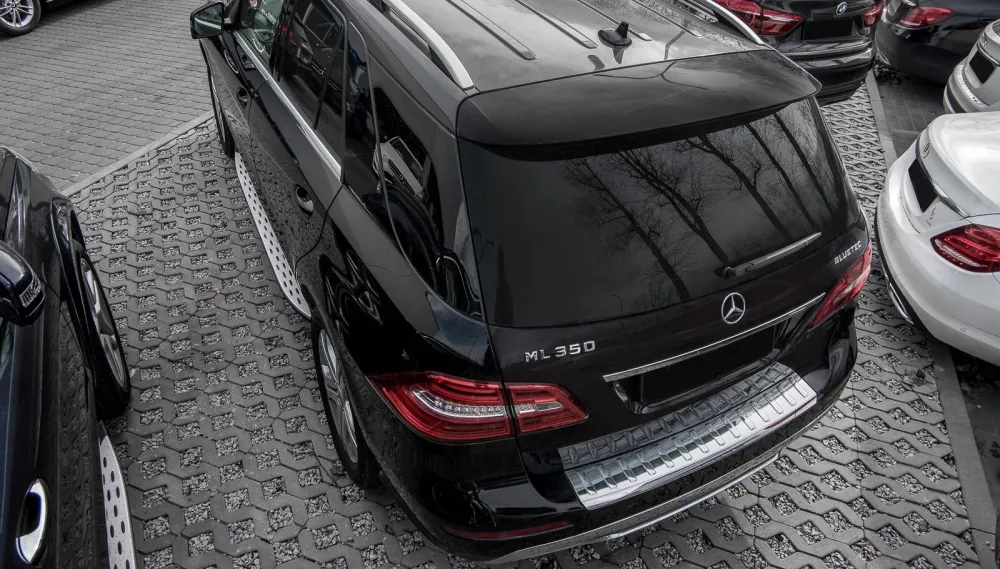 Stigtrinn Mercedes ML W166 (2011-2015) – Aluminium | Ventshield