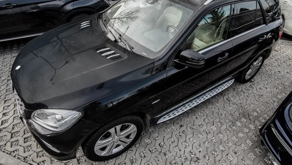 Stigtrinn Mercedes ML W166 (2011-2015) – Aluminium | Ventshield