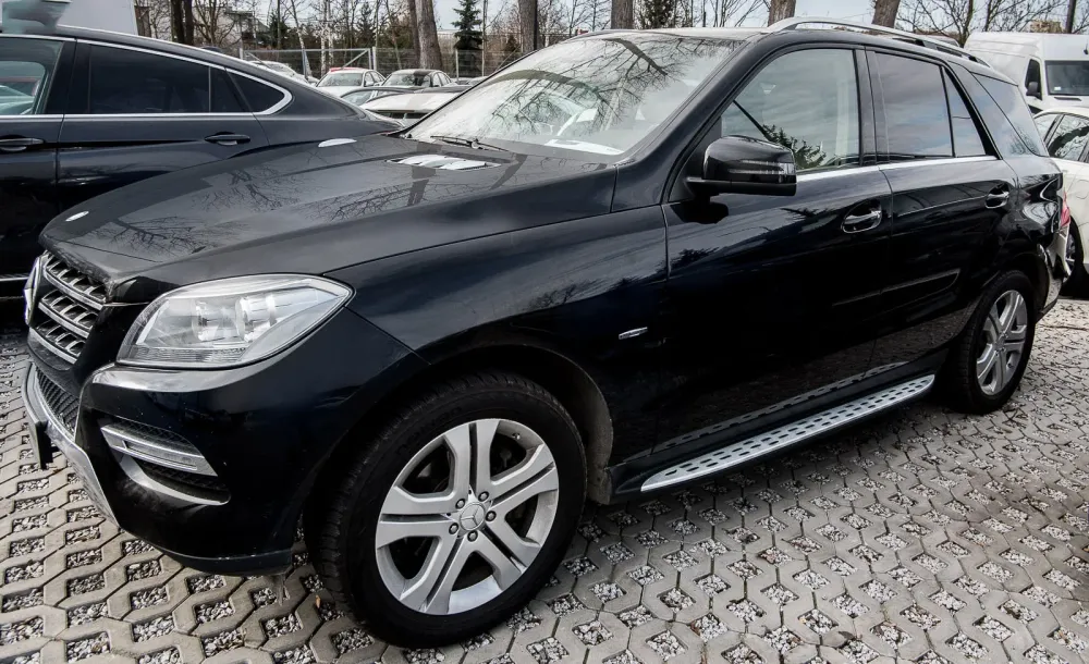 Stigtrinn Mercedes ML W166 (2011-2015) – Aluminium | Ventshield