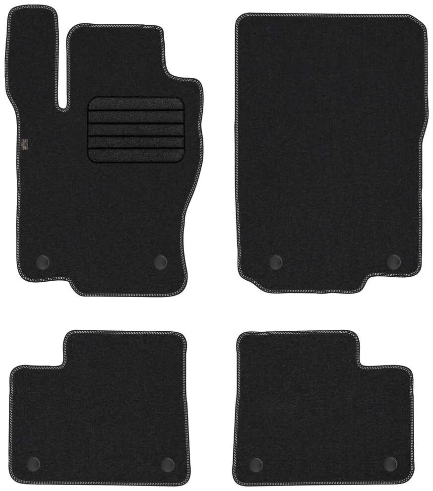 Stoffmatter Mercedes Benz GLE (W166) (2015-2019) – Premium Stoff - Textil