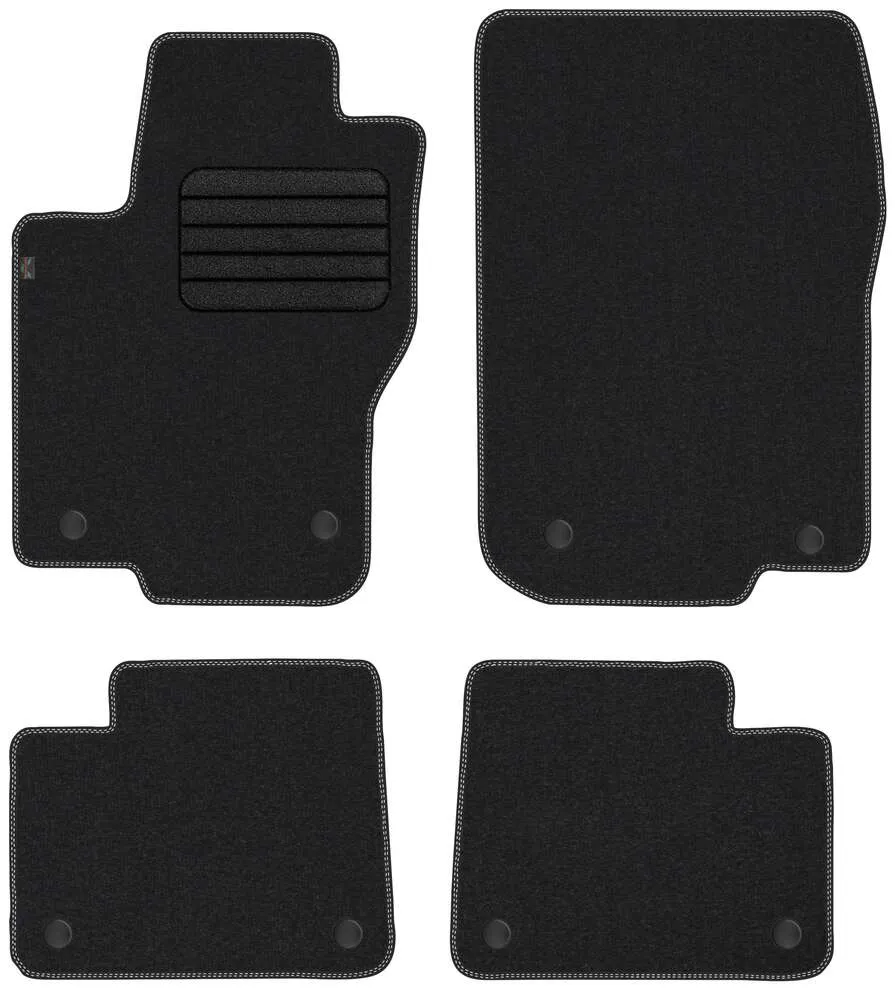 Stoffmatter Mercedes ML (W166) (2011-2015) – Premium Stoff - Textil