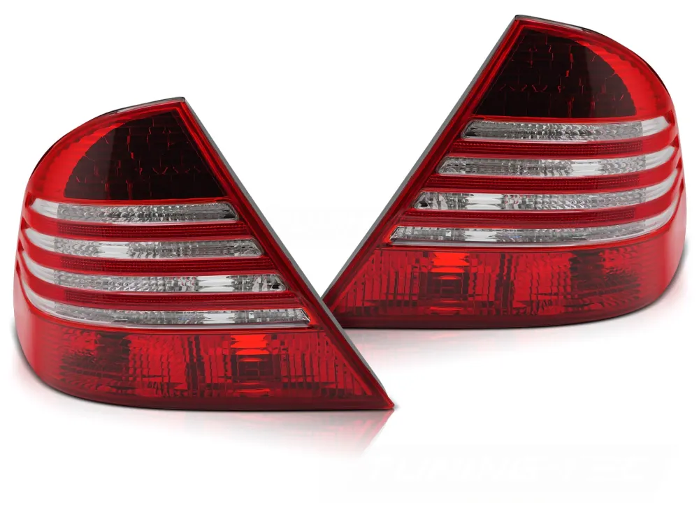 Baklykter Mercedes S-Klasse W220 (1998–2005) LED Rød/Hvit - LDMEF8
