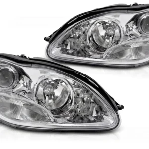 Frontlykter Mercedes S-Klasse W220 (1998–2002) Krom - LPMEF1