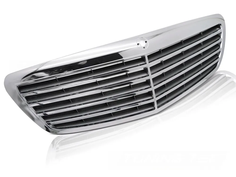 Grill Mercedes S-Klasse W221 (2005–2009) Krom Karbon-Look - GRME62