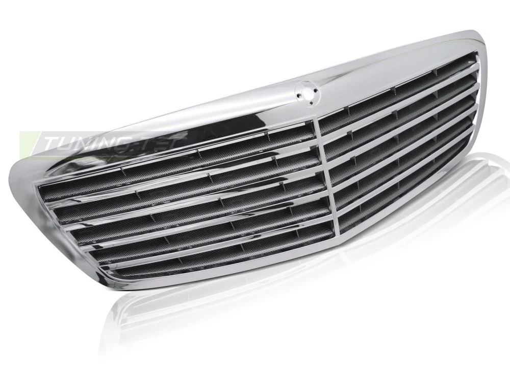 Grill Mercedes S-Klasse W221 (2005–2009) Krom Karbon-Look - GRME62