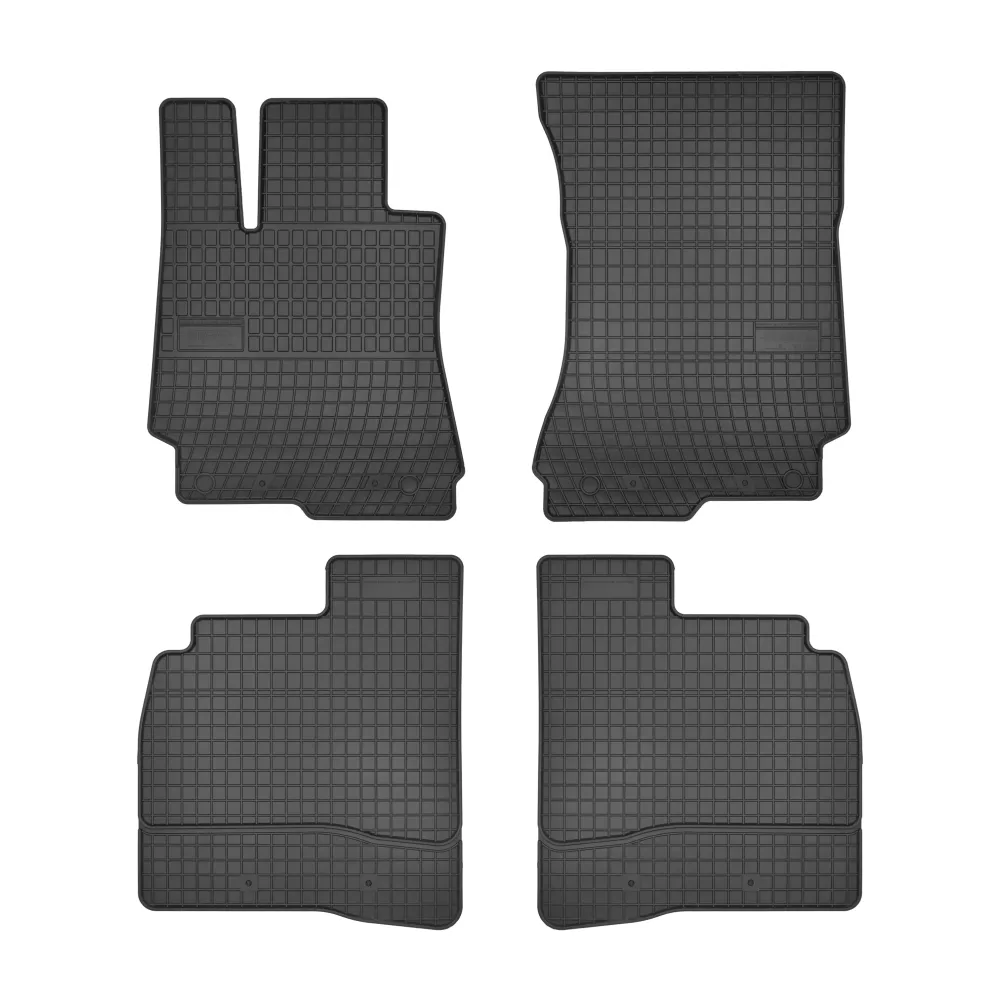 Gulvmatter Mercedes S-Klasse (W221) (2005-2013) – med sidekant på 1 cm | Frogum