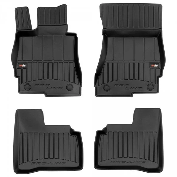 Gulvmatter Mercedes S-Klasse (W221) (2005-2013) – 3D Premium med sidekant | Frogum