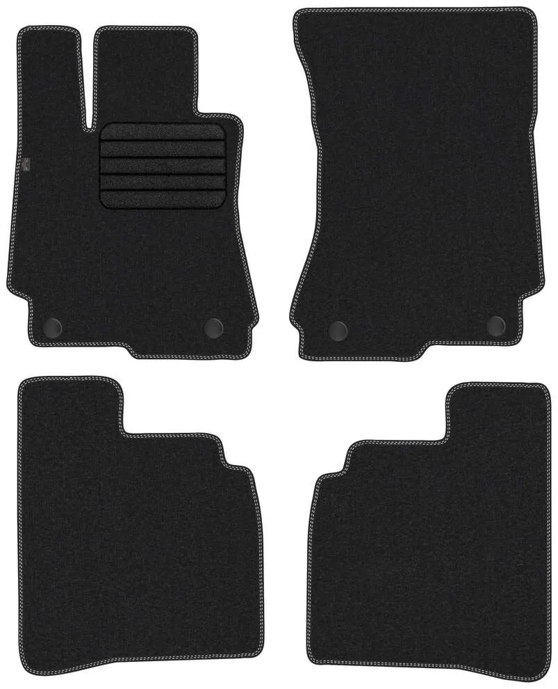 Stoffmatter Mercedes S-Klasse (W221) (2005-2013) – Premium Stoff - Textil