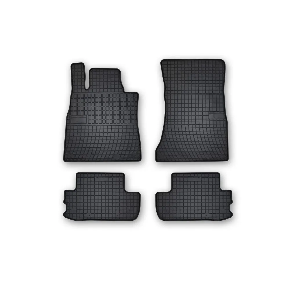 Gulvmatter Mercedes S (W222) Coupe (2013-2020) – med sidekant på 1 cm | Frogum